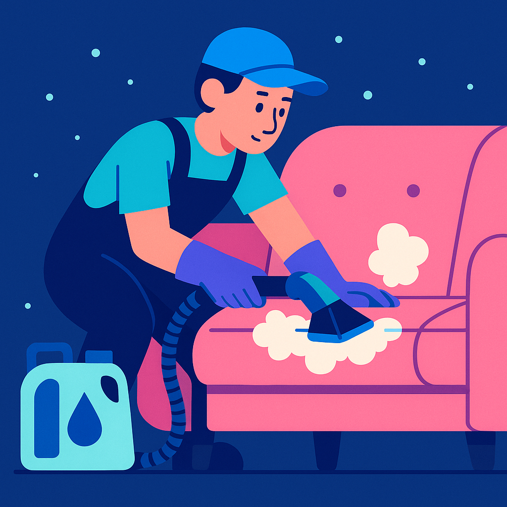 Nettoyage textile canapé